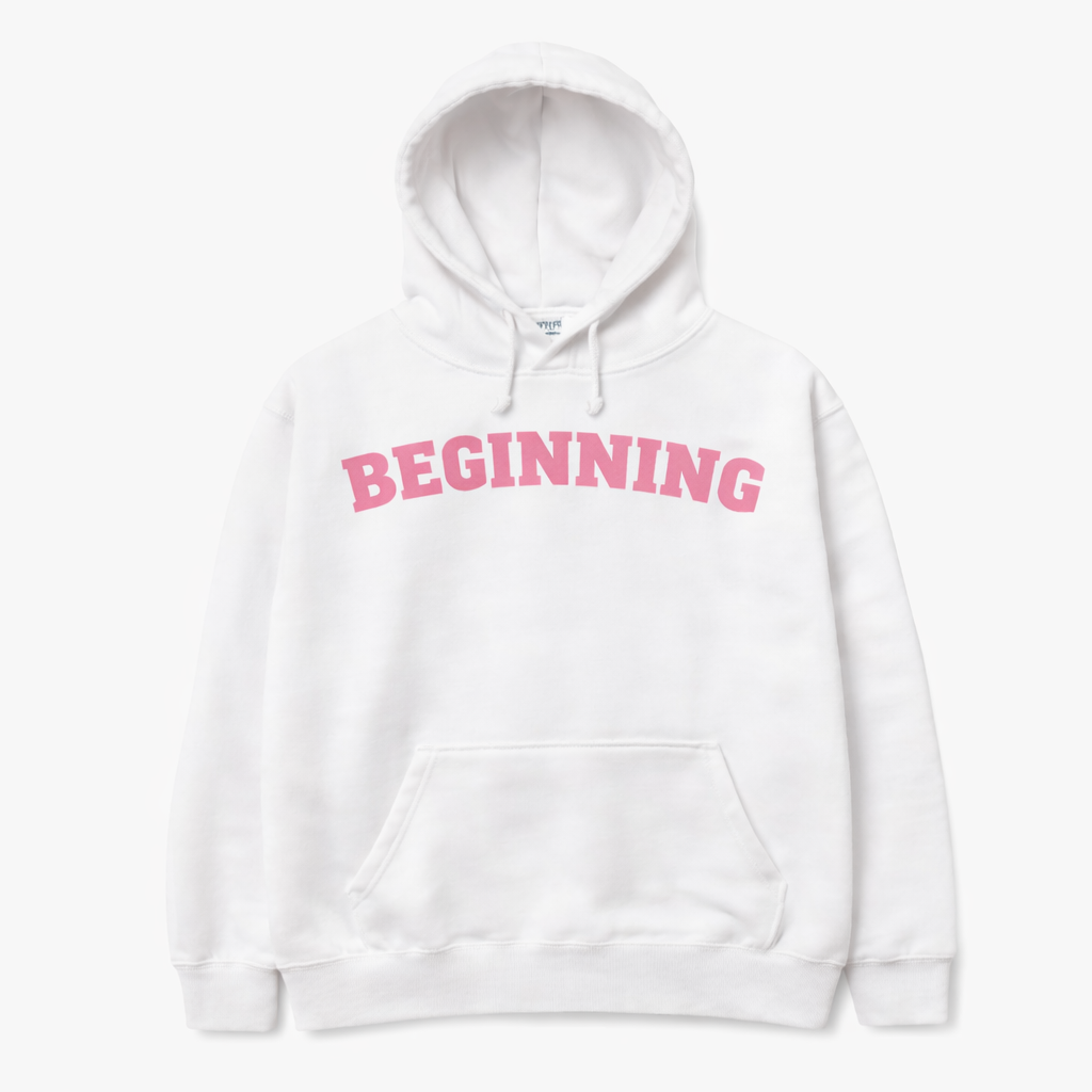 BEGINNING™ Hoodie — Proverbs 1:7 (Without Stars)